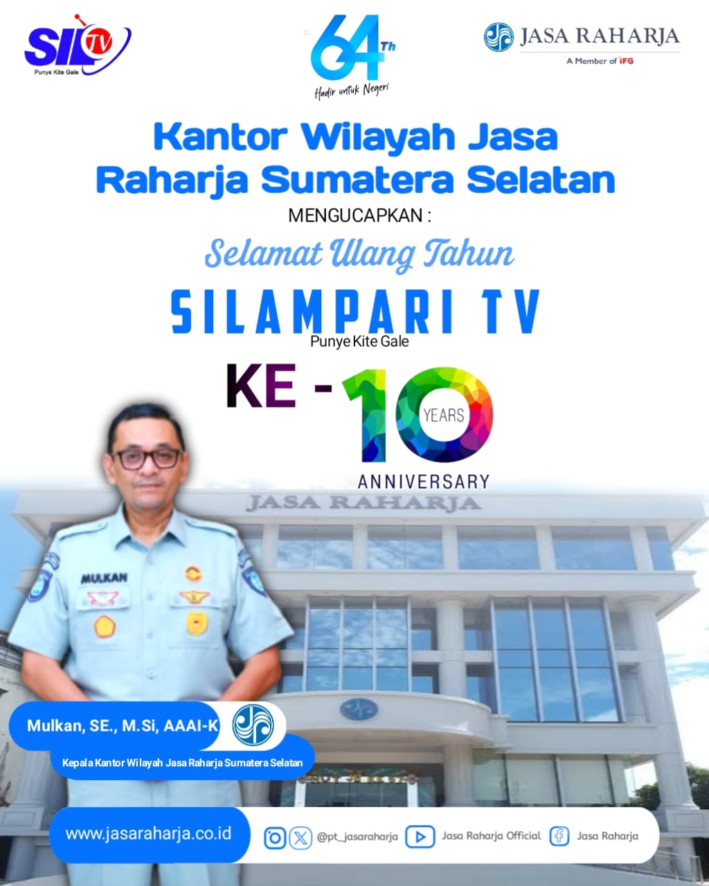 KANTOR WILAYAH JASA RAHARJA SUMSEL KANTOR WILAYAH JASA RAHARJA SUMSEL