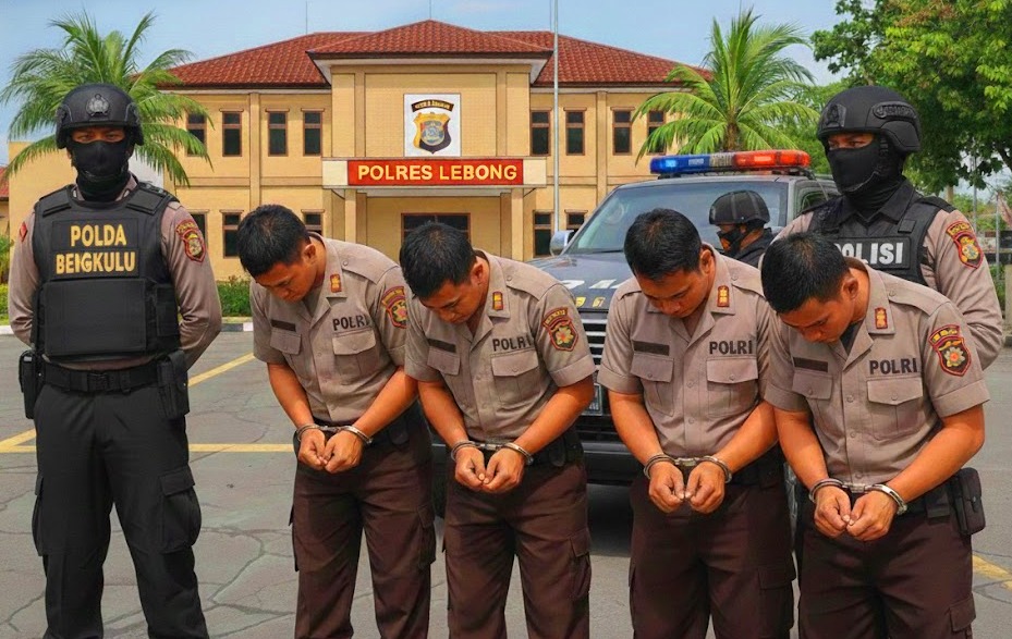 Apes di Tes Urine, Lima Anggota Polres Lebong Berhadapan dengan Propam