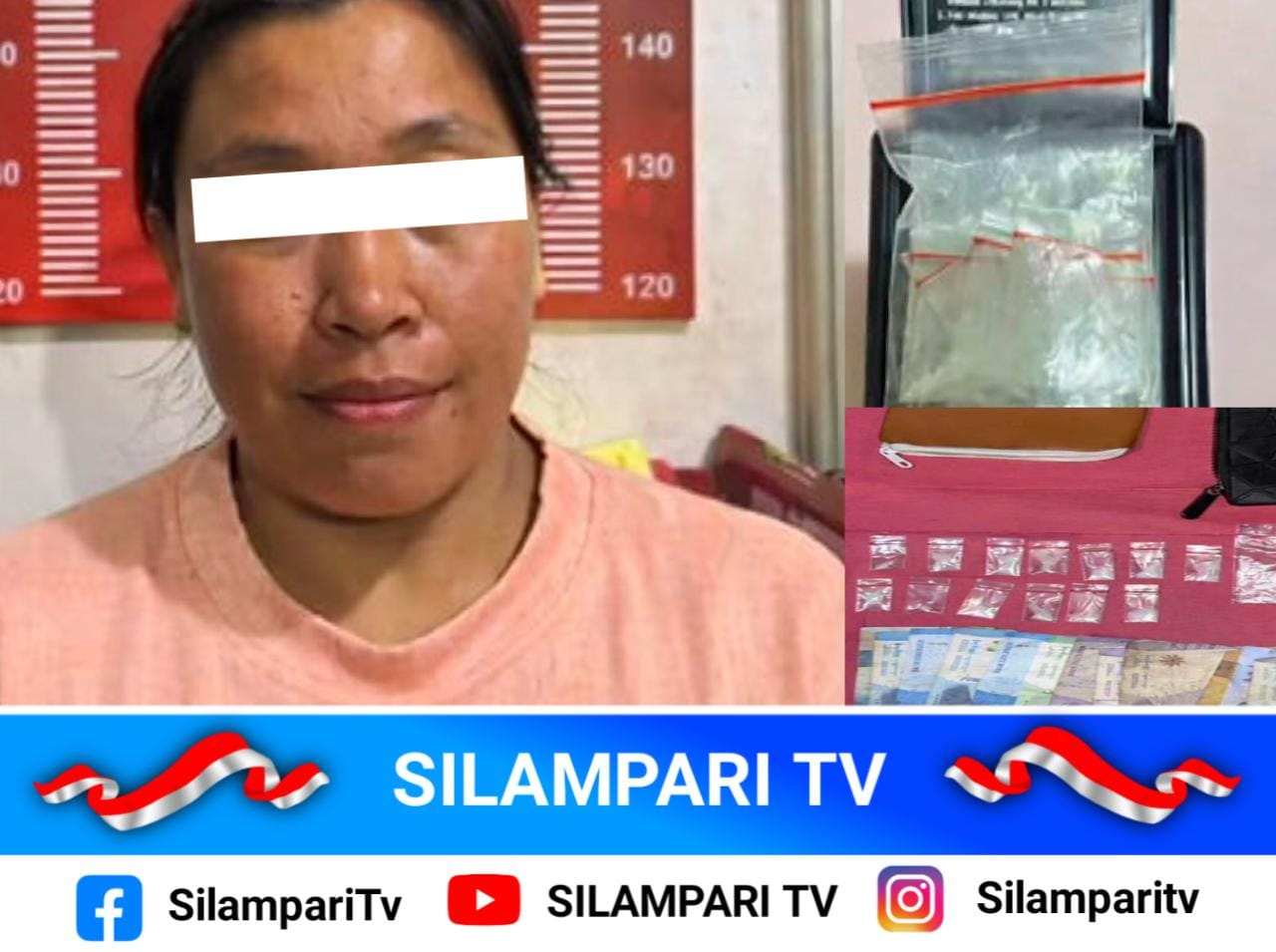 Pengedar Sabu di Muratara Ditangkap, Polisi Sita 13 Paket dan Uang Tunai