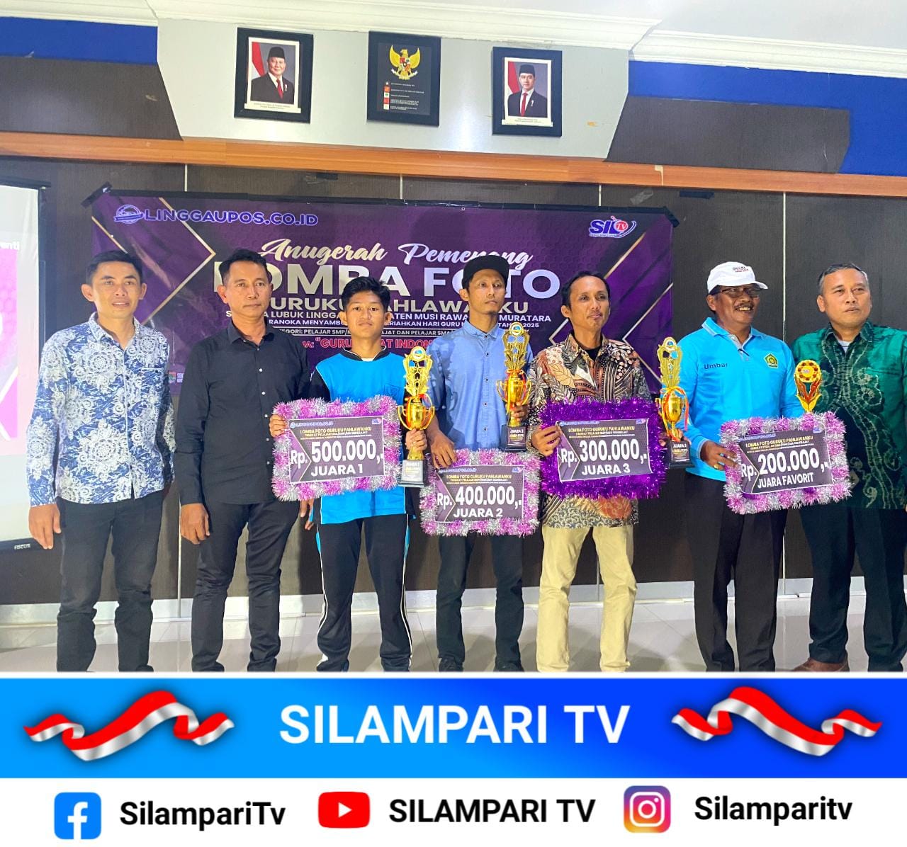 Silampari TV Bersama Linggau Pos Online Sukses Gelar Lomba Foto Guruku Pahlawanku Peringati HGN 2025