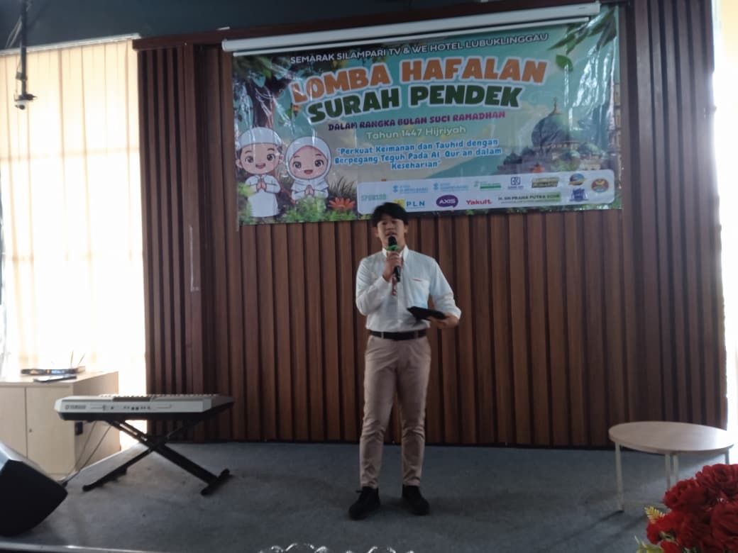 Yakult Lubuklinggau Turut Meriahkan Lomba Hafalan Surah Pendek Silampari TV dan WE Hotel