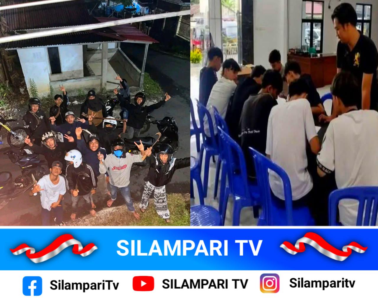Bikin Resah Warga, Belasan Remaja Geng di Curup Diberi Pembinaan