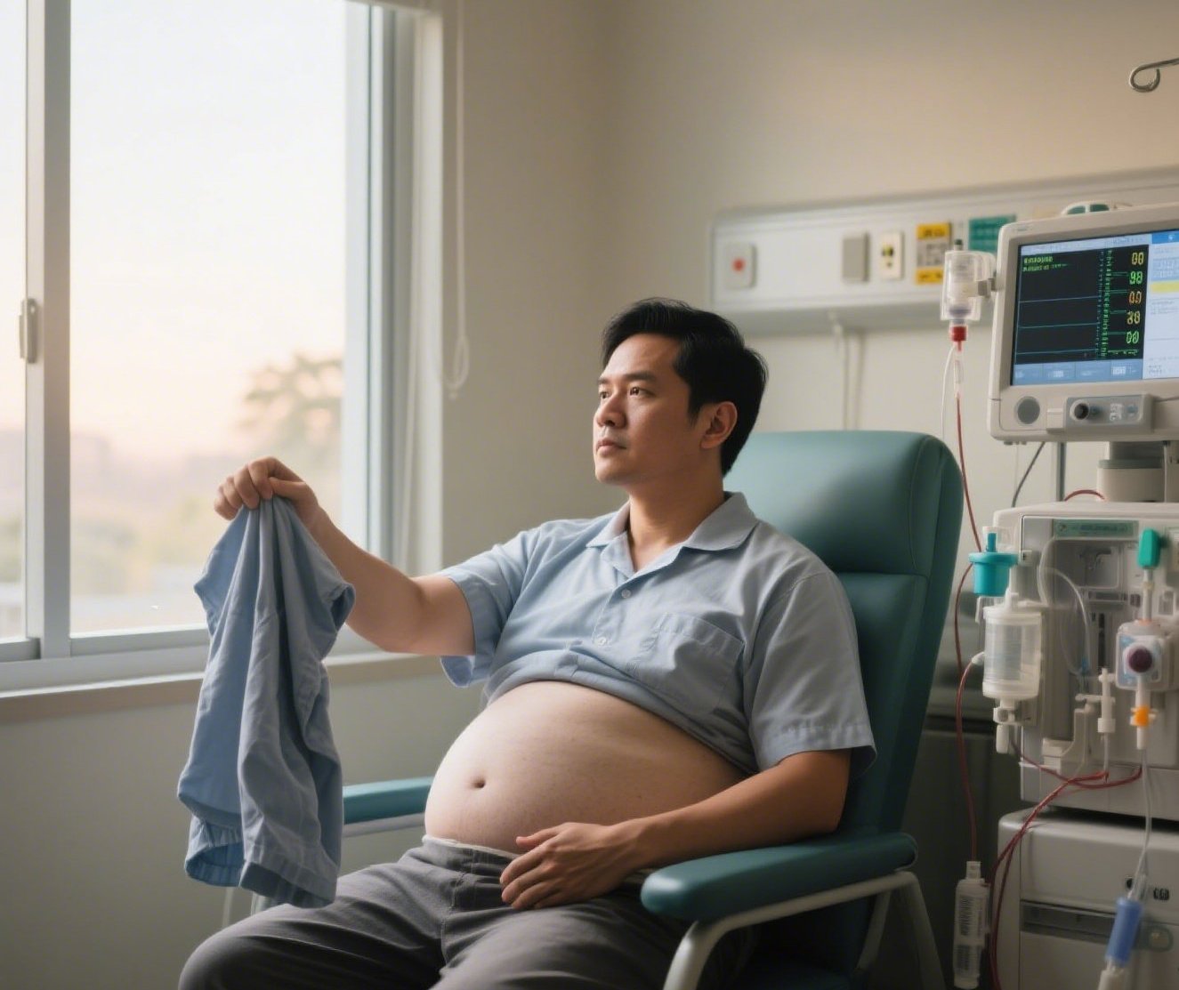 Pria Malaysia Alami Gagal Ginjal Akibat Pola Makan, Berat Badan Sempat Sentuh 190 Kg