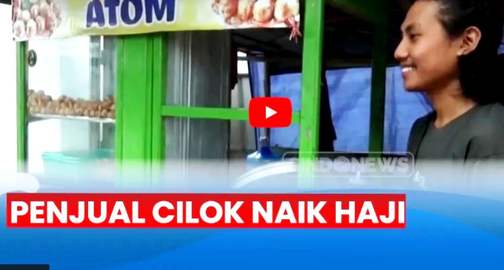 Tukang Cilok Naik Haji Tahun Ini Gantikan Ayahnya Usai Nabung 4 Tahun