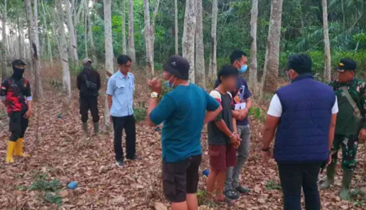Nekat Curi Sawit Milik Perusahaan, Pria di OKI Tak Berkutik Disergap Polisi