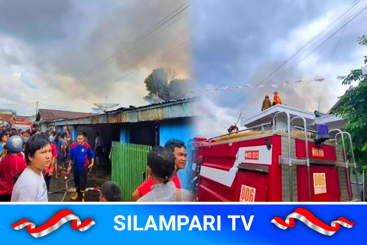 Tragis! Rumah Ketua RT yang Baru Dibeli Rp. 70 Juta Hangus, Diduga Dibakar Istri Pemilik Sebelumnya.