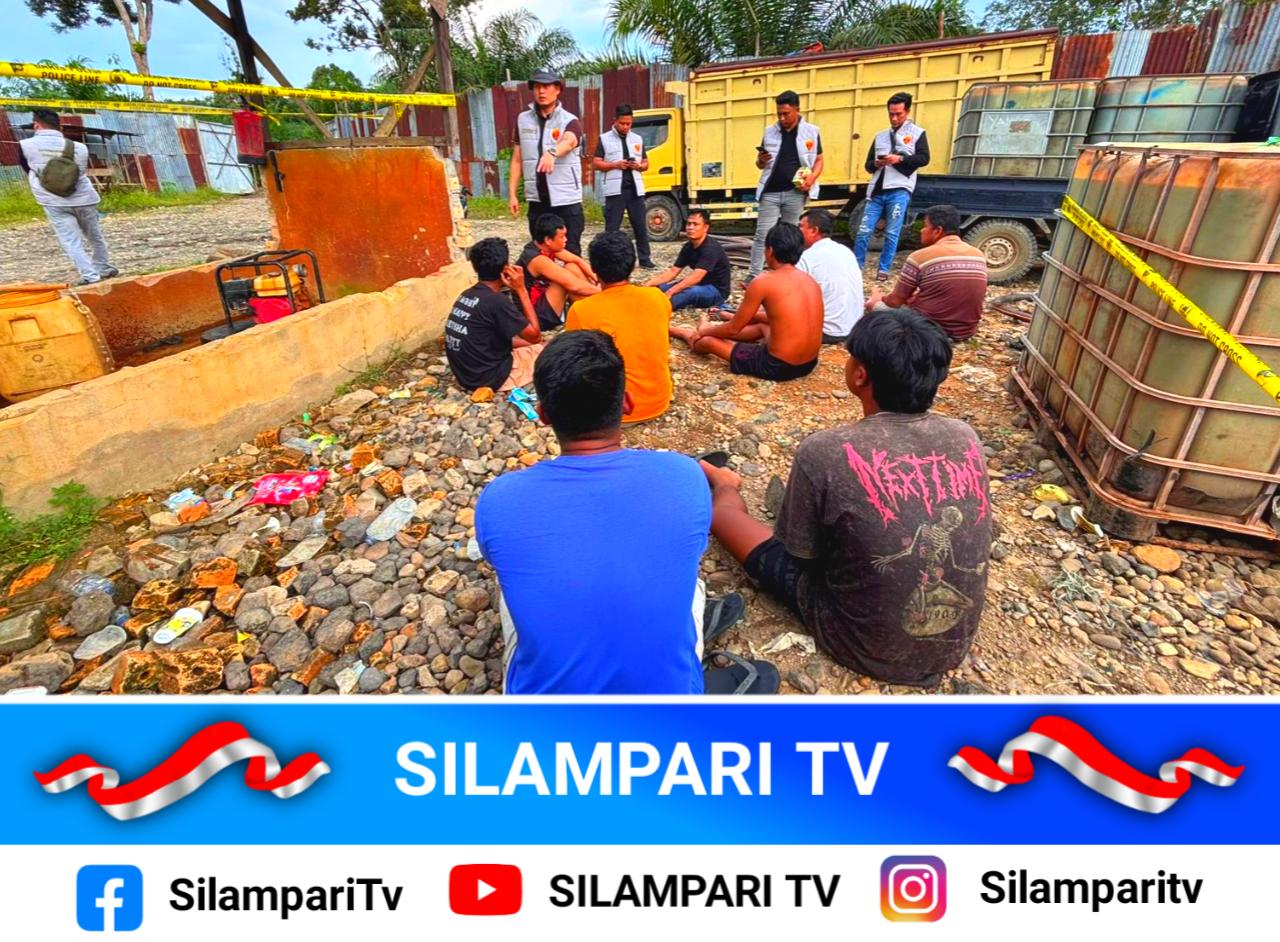 Penggerebekan Besar! Gudang Penimbun Solar dan Pertalite di Sumsel Terungkap