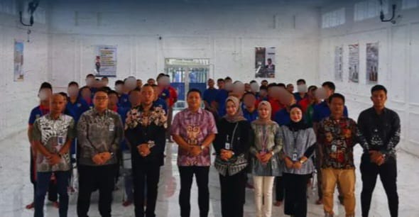 Lapas Lubuk Linggau Tutup Kegiatan Program Rehabilitasi pemasyarakatan bersama LKS Rumah Asa Silampari