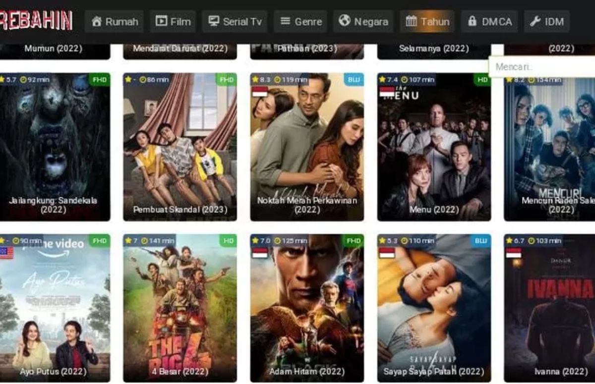 Rebahin Ganti Alamat Domain, Kenali Risiko Tersembunyi di Balik Tontonan Gratis