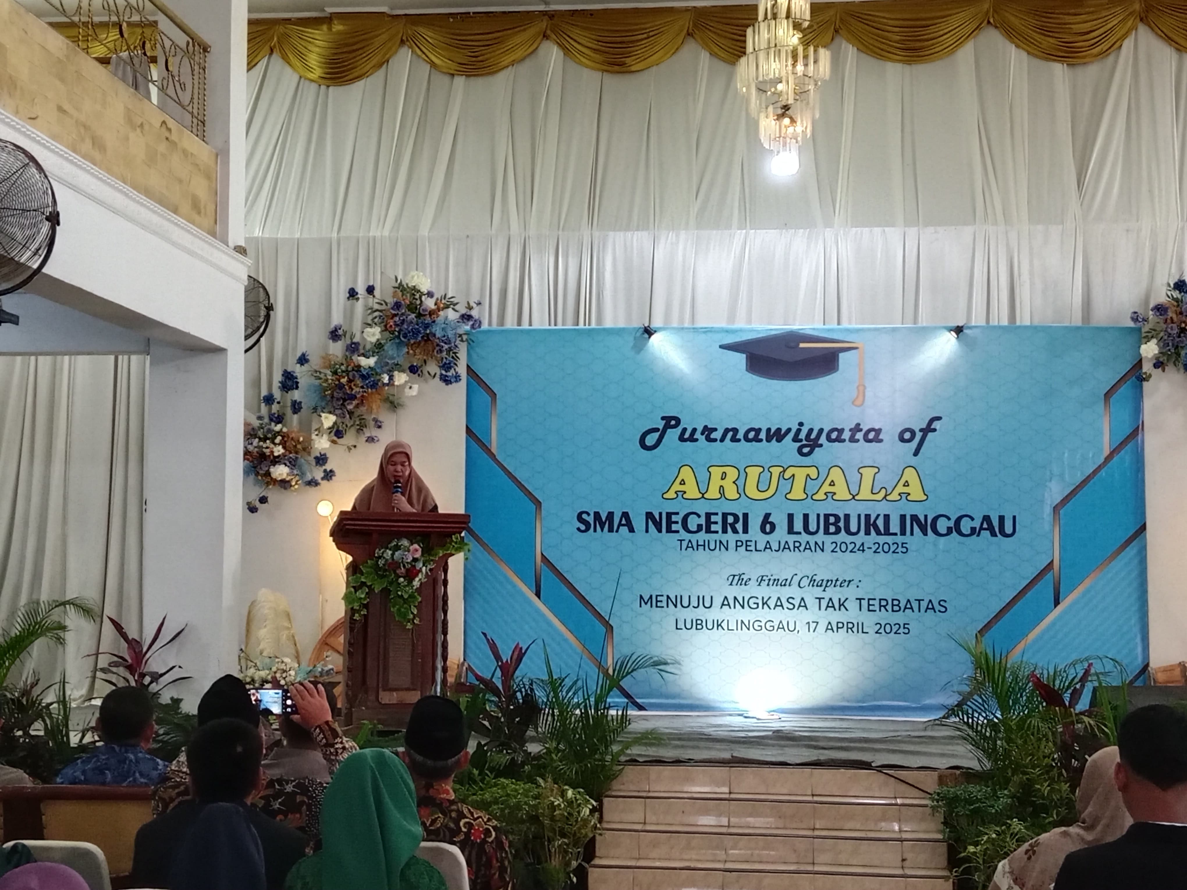 Purnawiyata SMA Negeri 6 LLG 2025 Sukses Digelar dengan Tema “The Final Chapter: Menuju Angkasa Tak Terbatas