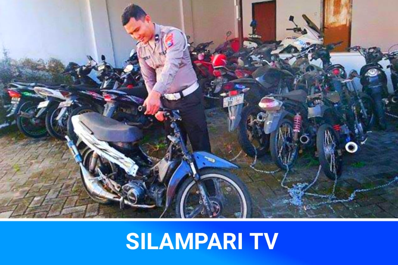 Tak Diambil Bertahun-tahun, 70 Motor Tilang di Tulungagung Akan Dilelang Kejari.