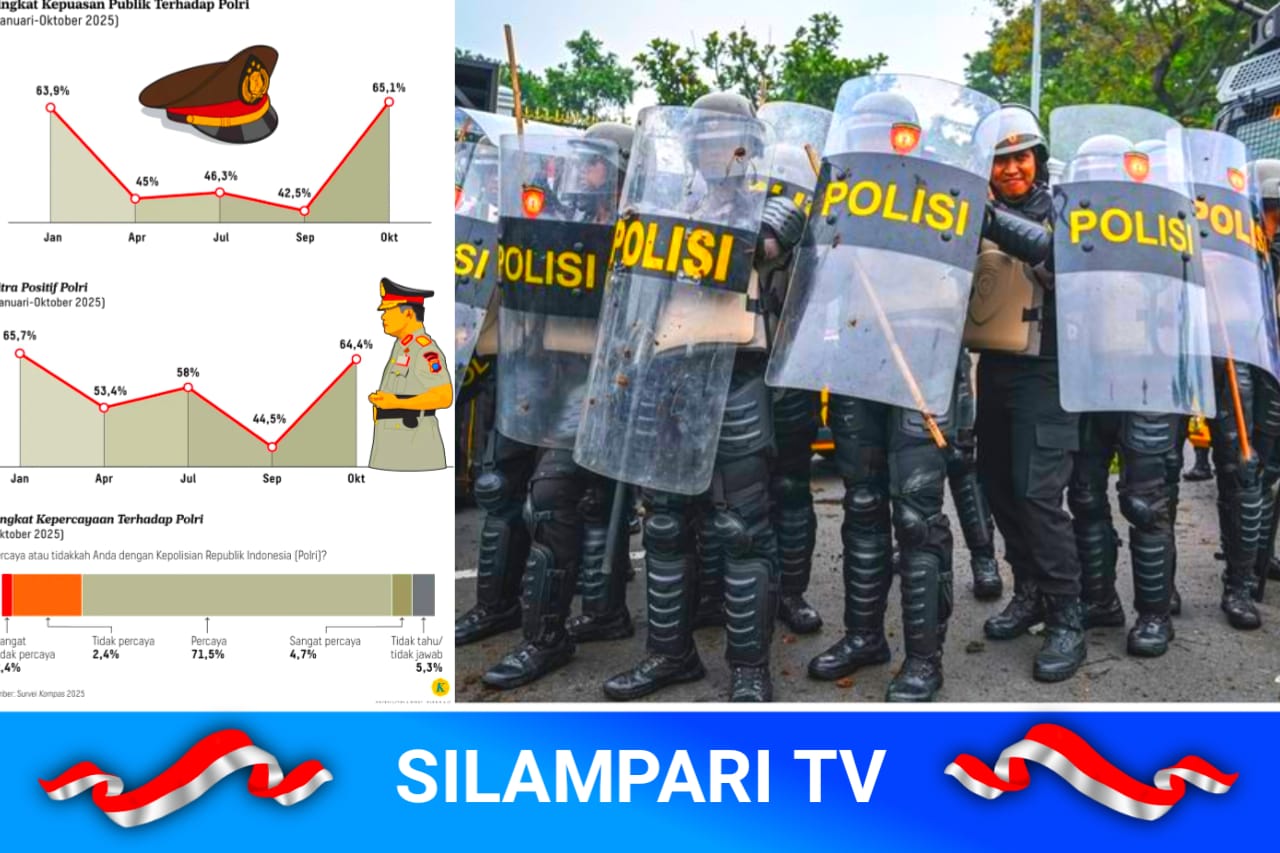 Citra dan Kepuasan Publik Meningkat, Kepercayaan Terhadap Polri Sentuh 76,2 Persen.