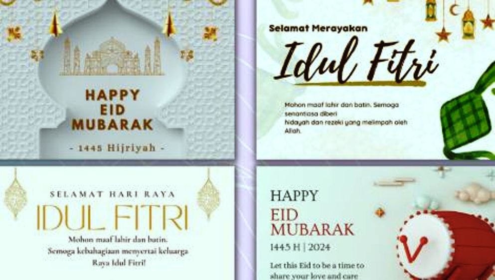 20 Ucapan Selamat Hari Raya Idul Fitri 1445 H / 2024 M untuk Orang Tua, Guru, Hingga Kekasih