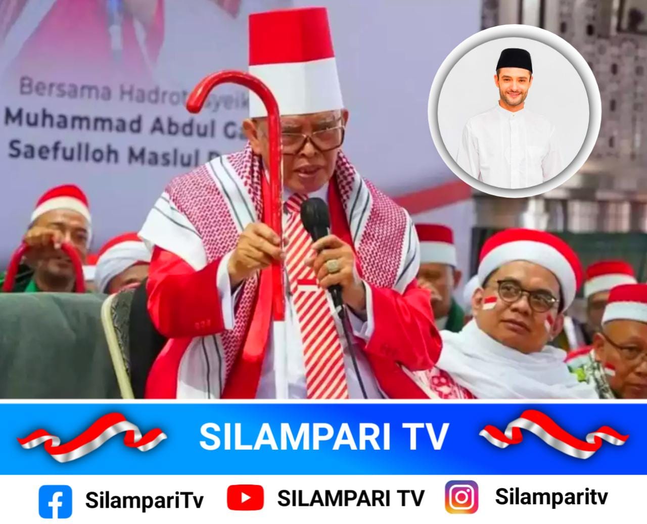 Abah Aos Tuai Kontroversi, Sebut Pemimpin Haram Pakai Kopiah Hitam dan Diwajibkan Pakai Kopiah Merah Putih