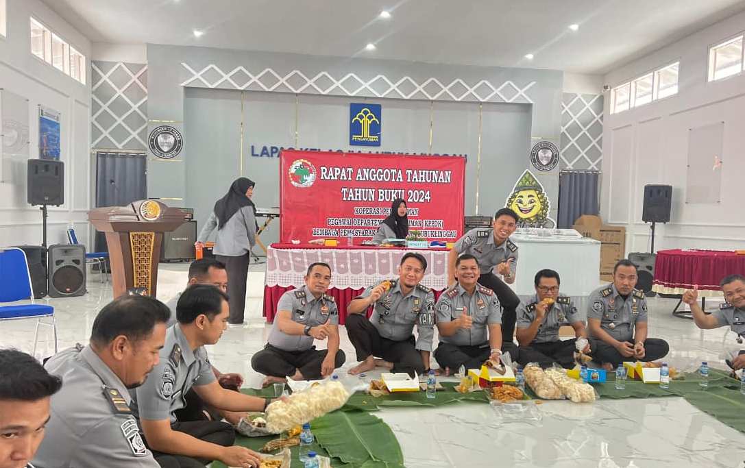 Jalin Kebersamaan, Lapas Lubuklinggau Gelar Makan Bersama