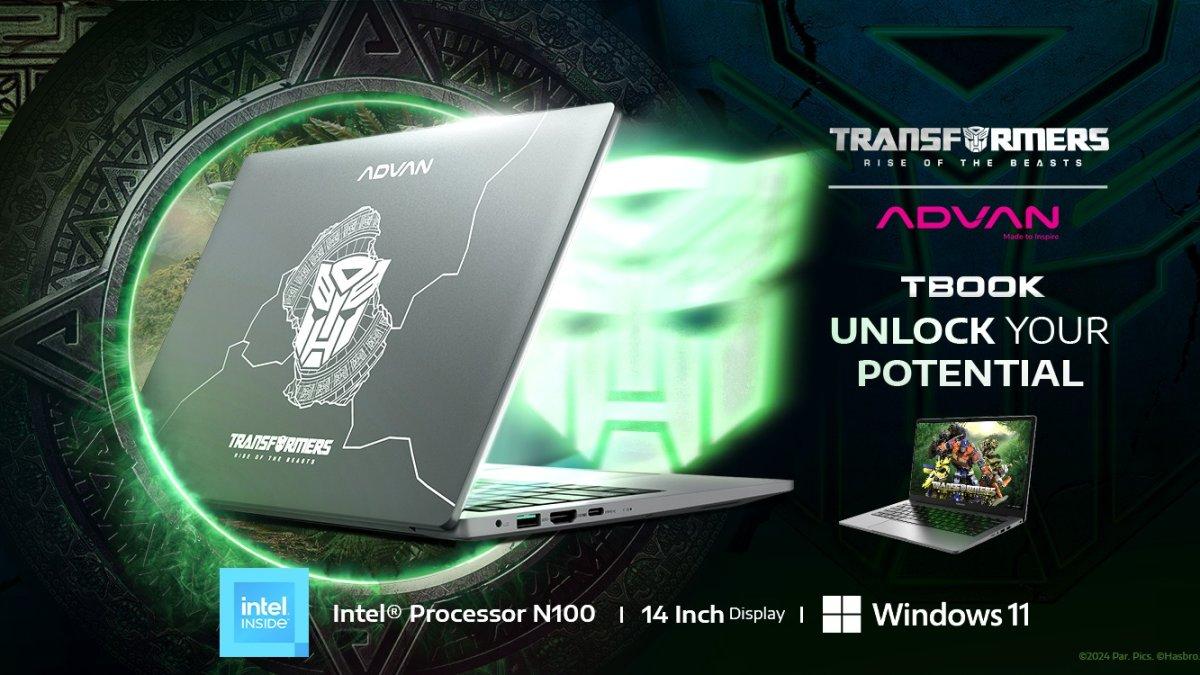 Review LAPTOP TBOOK x Transformers: Teman Belajar yang Asik dengan Desain Eksklusif Transformers