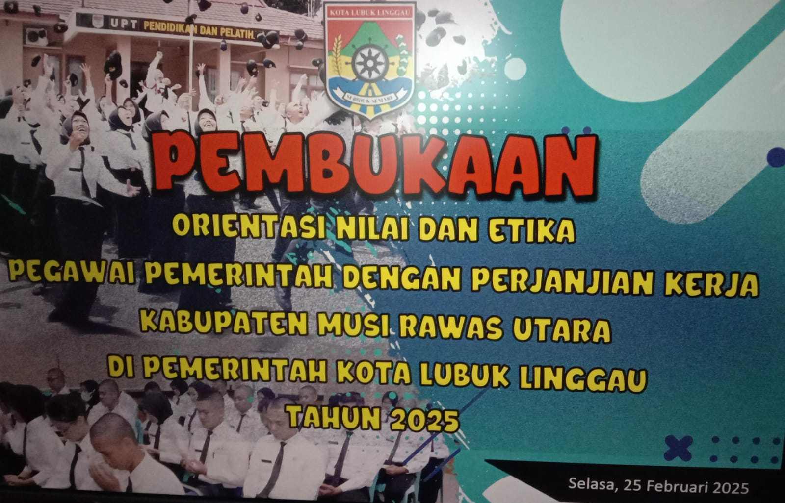 Wakil Wali Kota Lubuk Linggau Buka Orientasi Nilai dan Etika PPPK Kabupaten Muratara