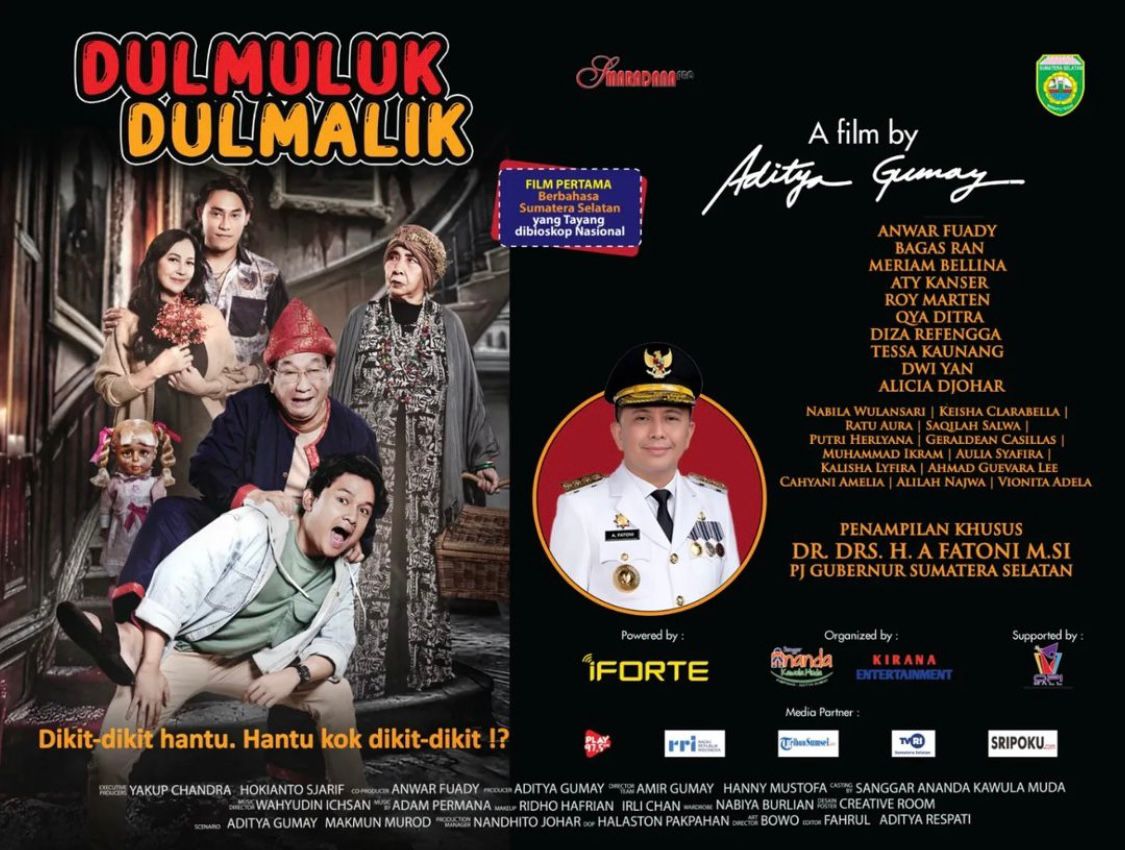 Pj Gubernur Adu Akting dengan Anwar Fuady, Meriam Belina dan Roy Marten dalam Film ‘Dul Muluk & Dul Malik’