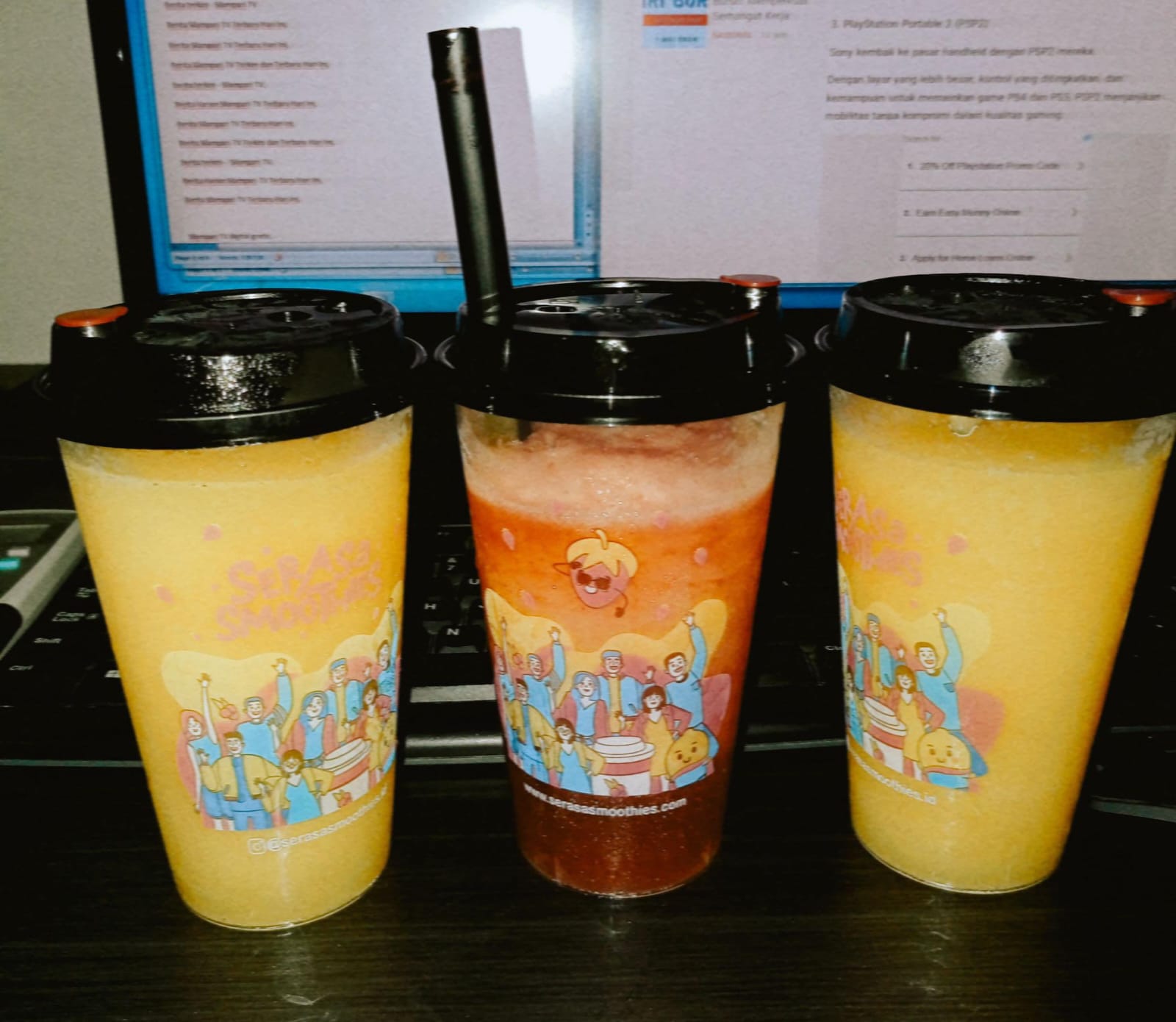 Serasa Smoothies menjual Minuman Segar dan Menyehatkan