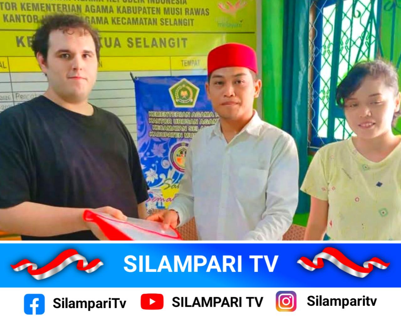 Viral! Pria Amerika Kepincut Gadis Desa di Musi Rawas, Segera Menikah