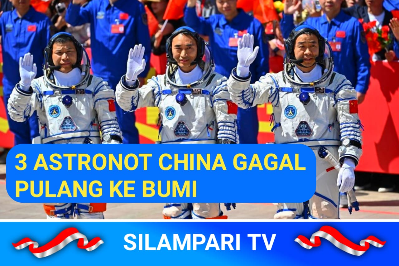 Kapsul Rusak Terhantam Puing, 3 Astronaut China Gagal Pulang ke Bumi.