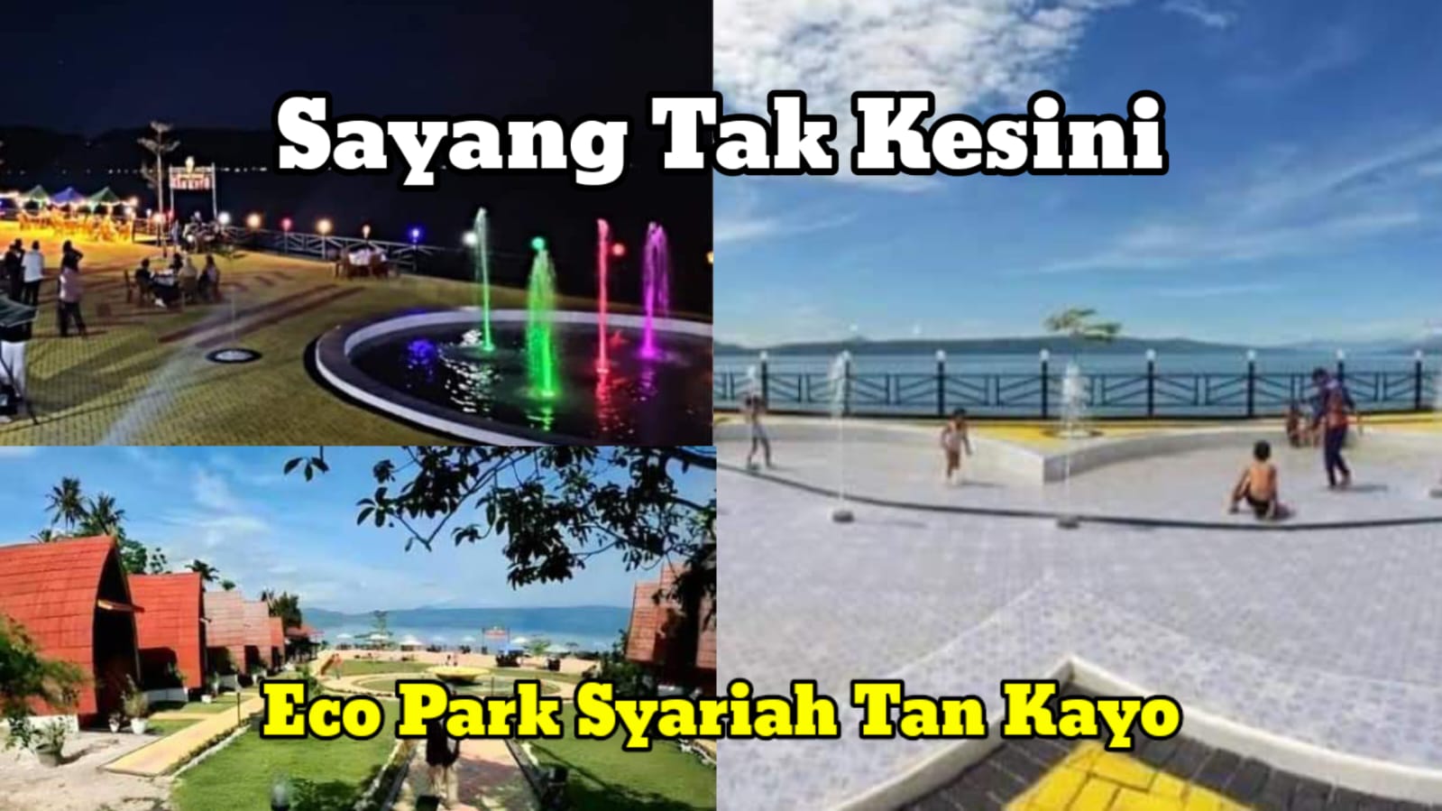 Wisata Konsep Syariah, Keindahan Danau Singkarak pada Malam Hari Dilihat Dari Eco Park Syariah Tankayo