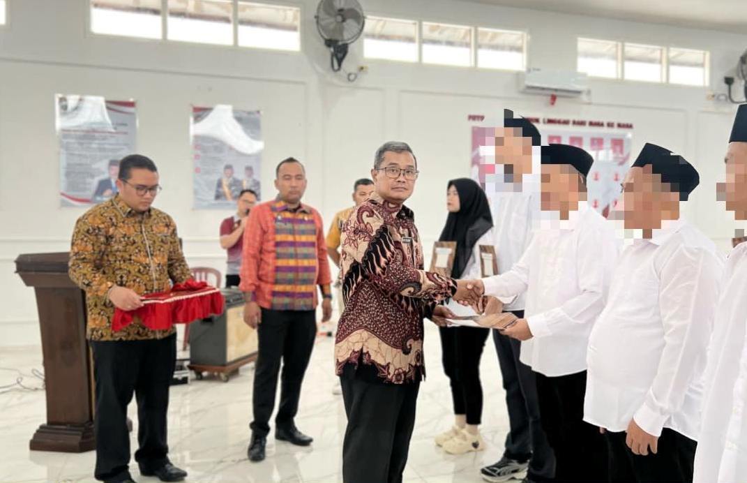 Lapas Kelas IIA Lubuklinggau Berikan Remisi Khusus dalam Rangka Hari Raya Idul Fitri 2025