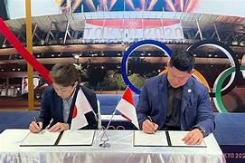 Tingkatkan Pengembangan Prestasi Olahraga, NOC Indonesia Jalin Kerja Sama Strategis dengan Jepang