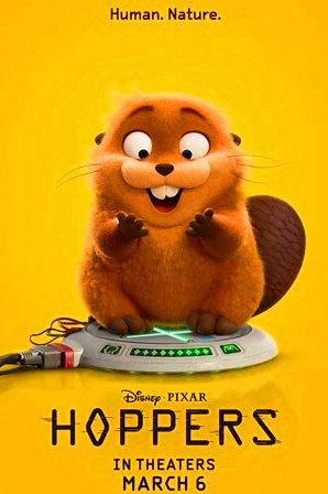 HOPPERS: Petualangan Berang-Berang dengan Pikiran Manusia di Dunia Baru Penuh Misteri
