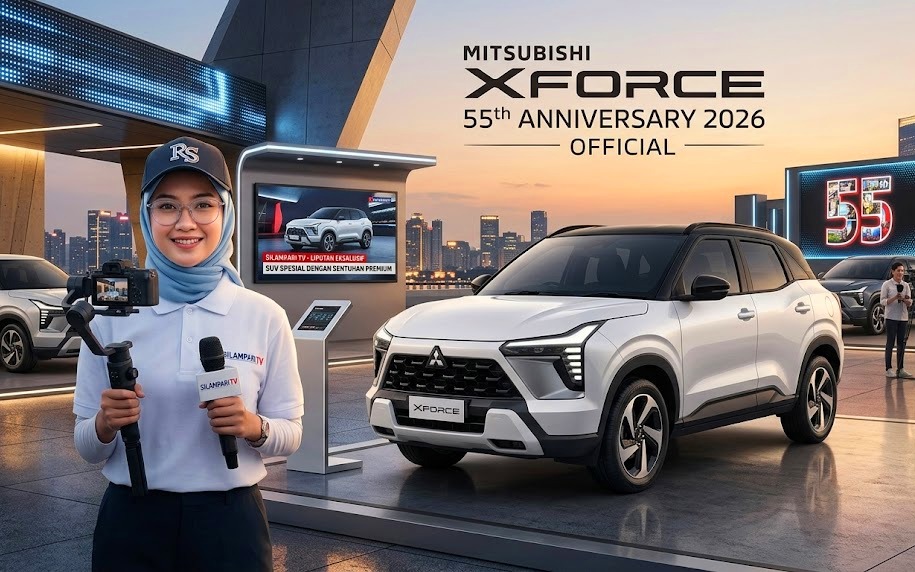 Mitsubishi XForce 55th Anniversary Edition 2026 Resmi Hadir: SUV Spesial dengan Sentuhan Premium
