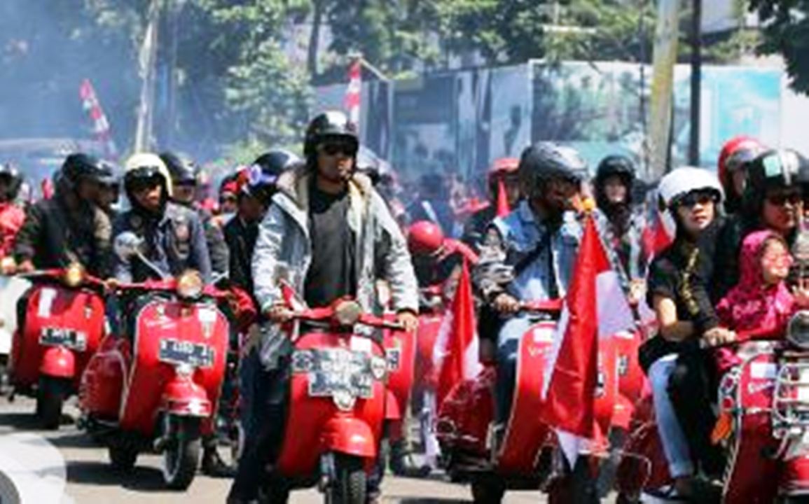 Berikut Daftar Negara dengan Populasi Vespa Terbanyak di Dunia