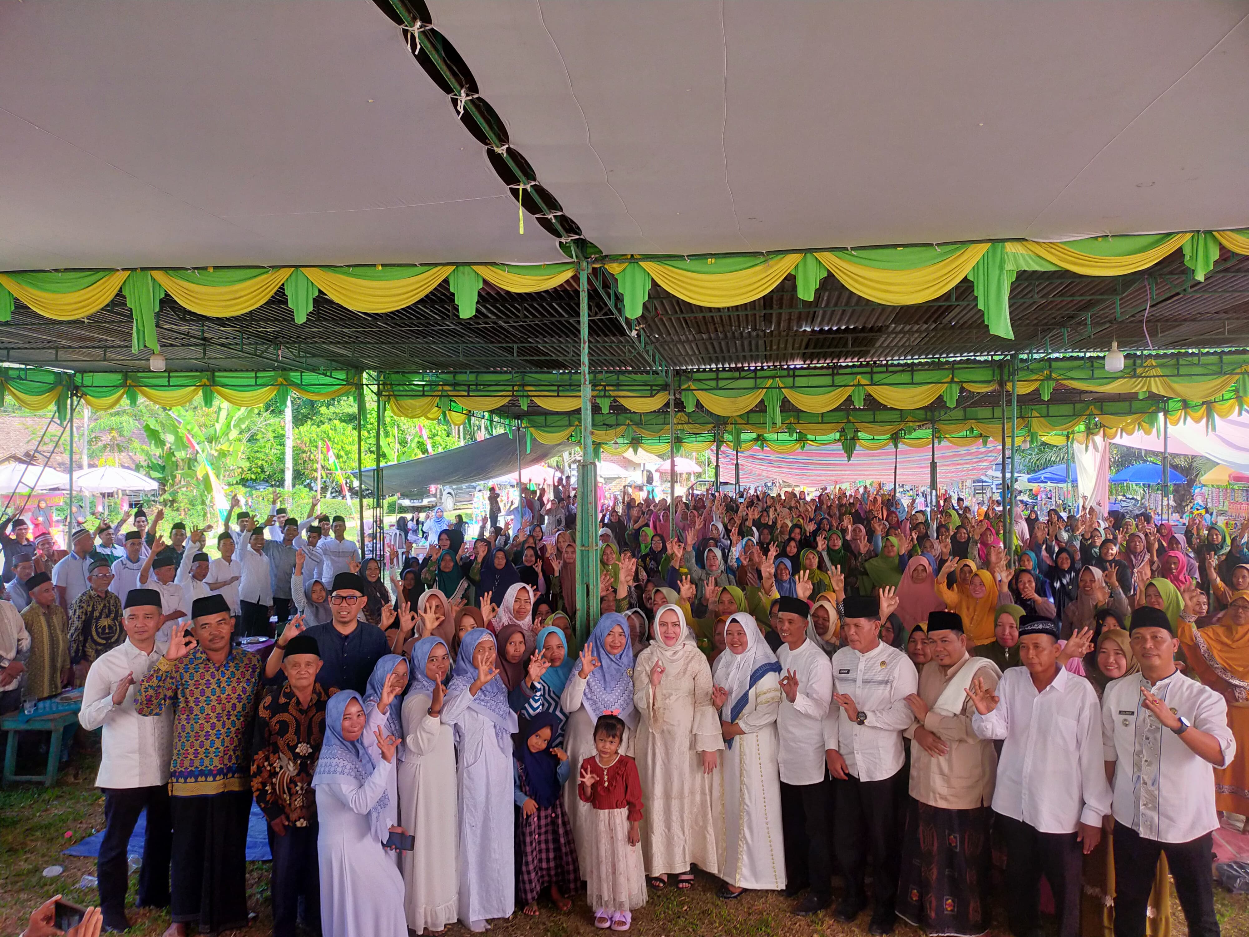 Pengajian dan Pagelaran Wayang Kulit Meriahkan Tradisi Sedekah Bumi di Desa Jajaran Baru