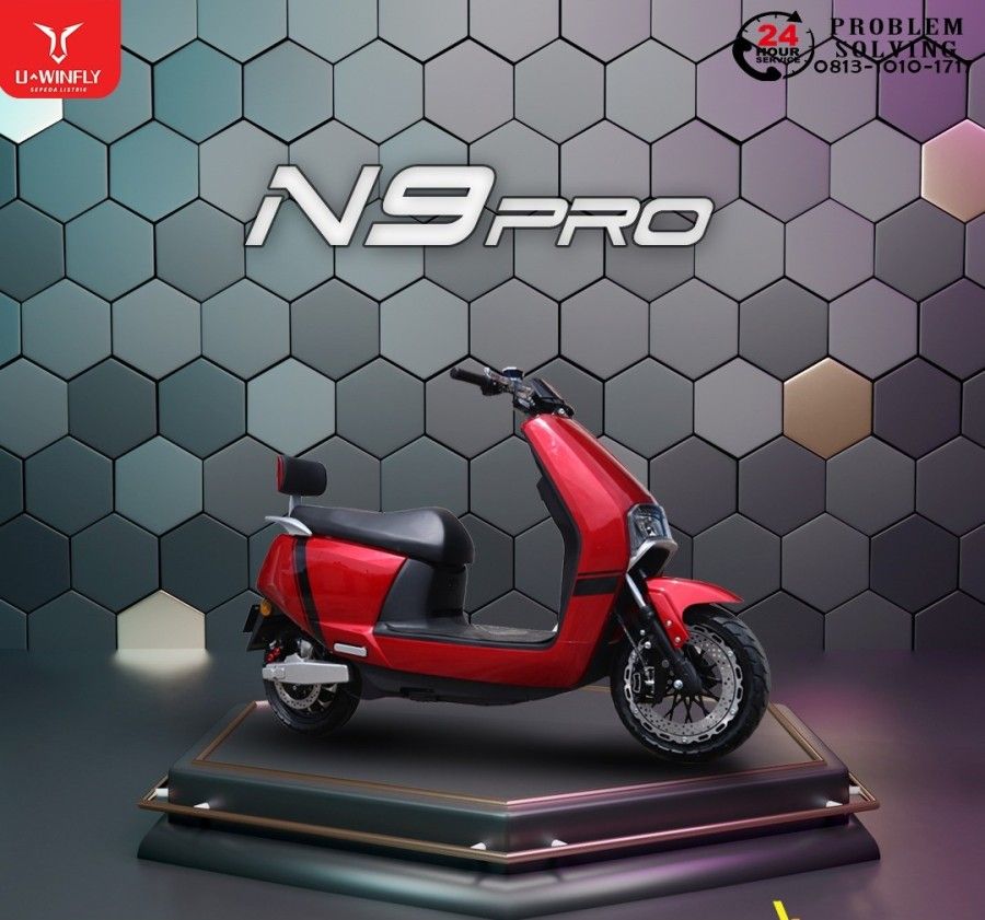 Motor Listrik Uwinfly N9: Harga Murah dengan Jarak Tempuh hingga 100 Km