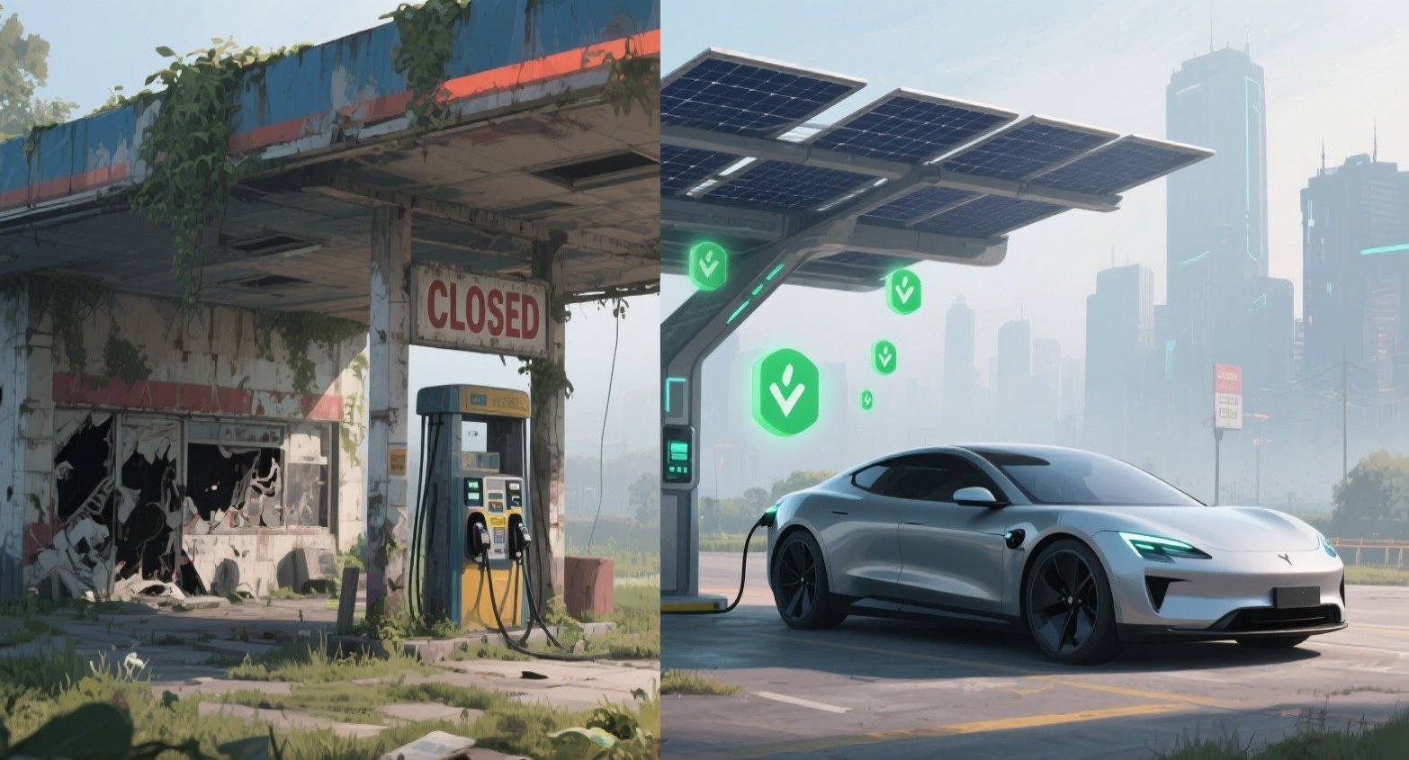 Revolusi Mobil Listrik di China: 60% SPBU Tutup, Industri Otomotif Global Terguncang