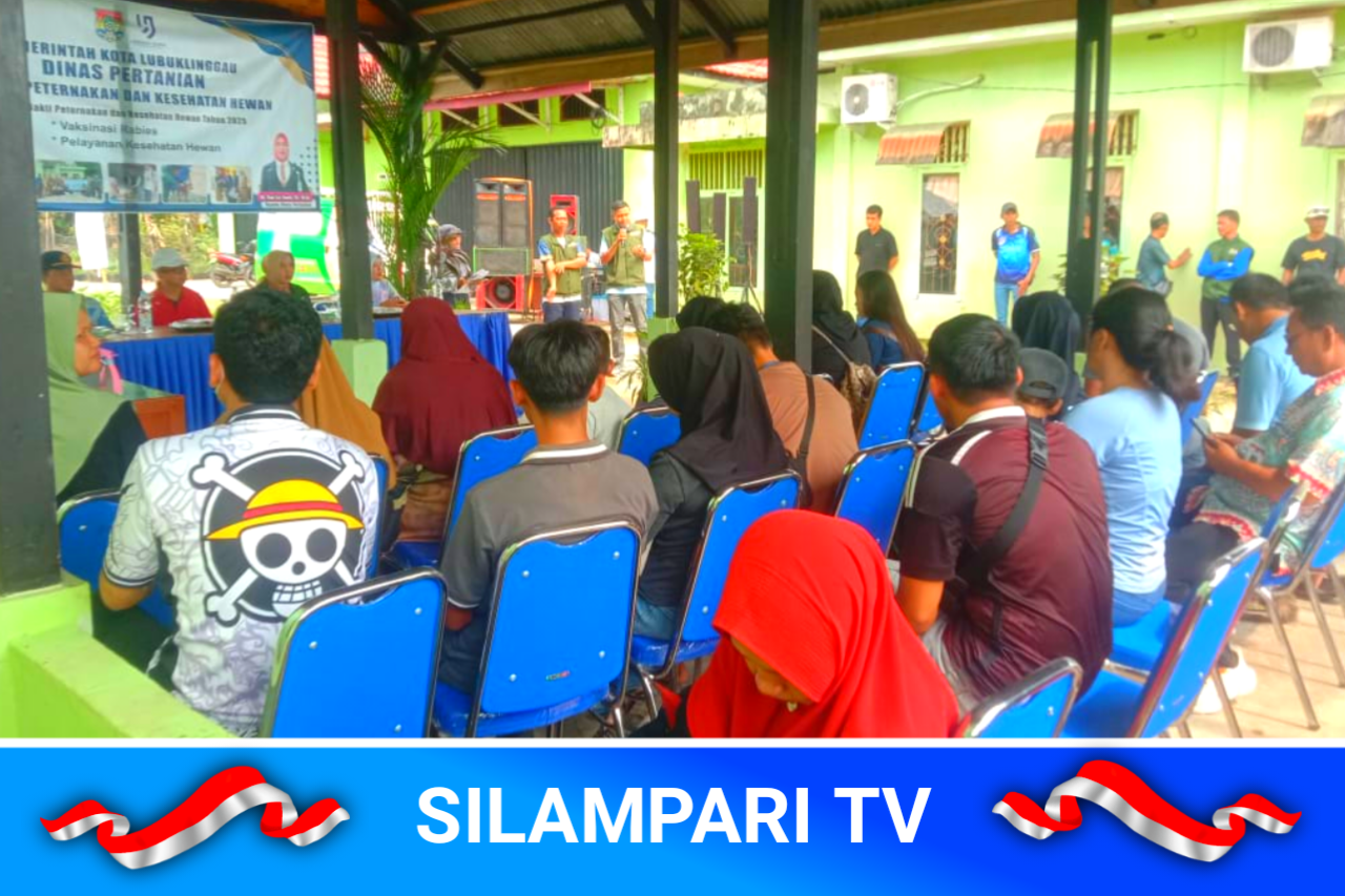 Pemkot Lubuklinggau Gelar Vaksinasi Rabies Gratis dalam Rangka Bulan Bakti Peternakan 2025