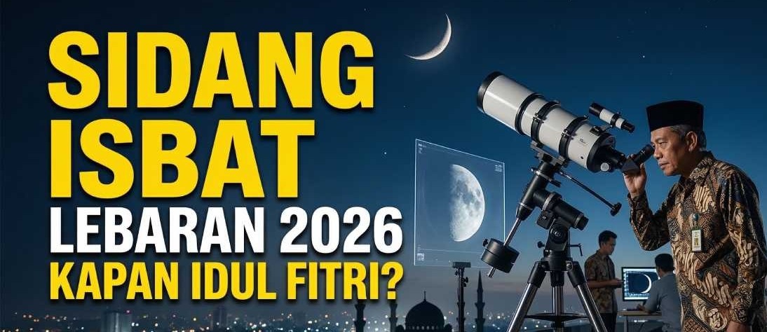 117 Titik Pemantauan Hilal Disiapkan, Sidang Isbat Lebaran 2026 Digelar 19 Maret