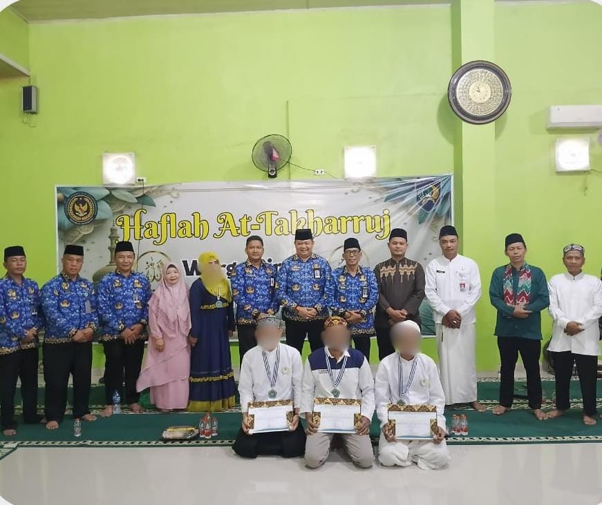Lapas Narkotika Muara Beliti Selenggarakan Haflah At-Takharruj Pesantren Warga Binaan