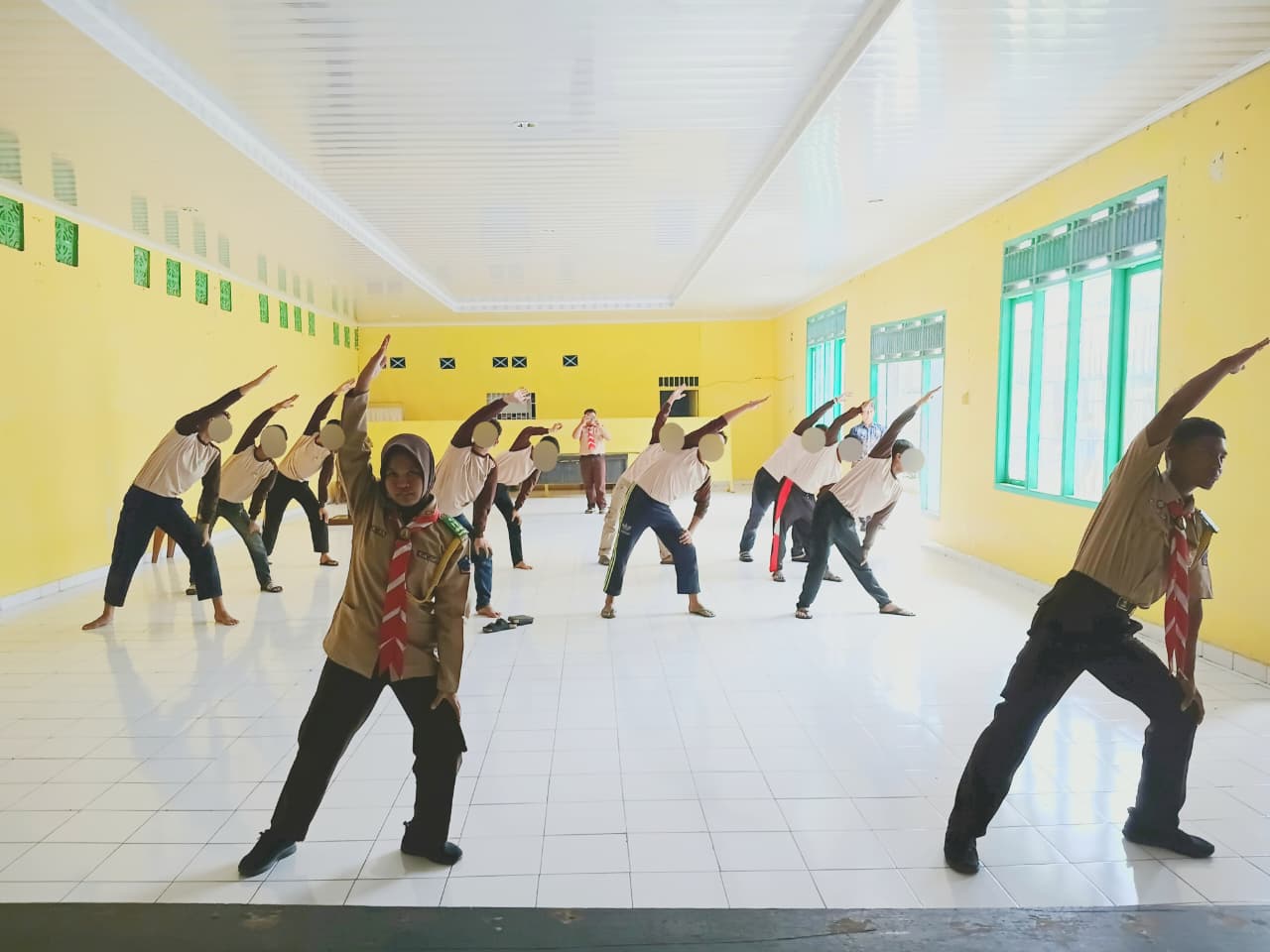 Wujudkan Pembinaan Berkarakter, Lapas Narkotika Muara Beliti Dorong Semangat dan Disiplin Melalui Kepramukaan 