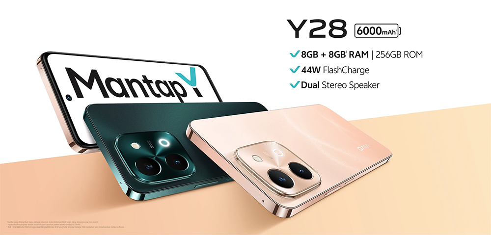 Vivo Y28: Smartphone Murah dengan Kamera Jernih dan Prosesor Gaming