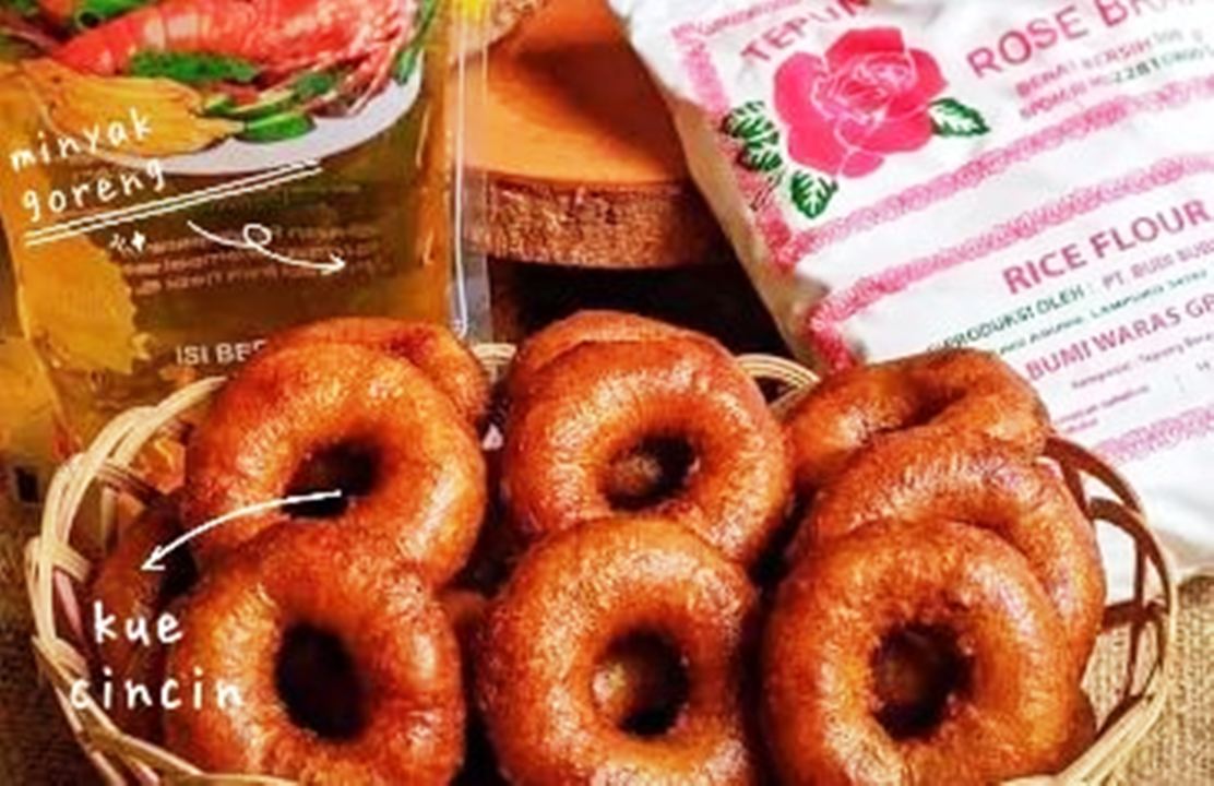 3 Resep Kue Cincin Tepung Beras Rose Brand, Nikmatnya Nostalgia Zaman Dulu