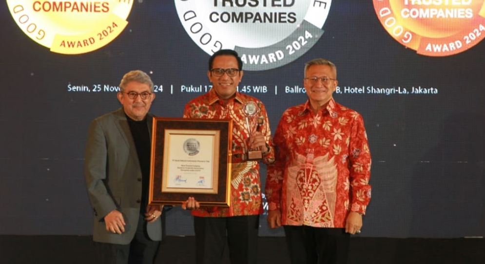 Unggul Dalam Tata Kelola, BRI Dinobatkan Sebagai The Most Trusted Company 2024