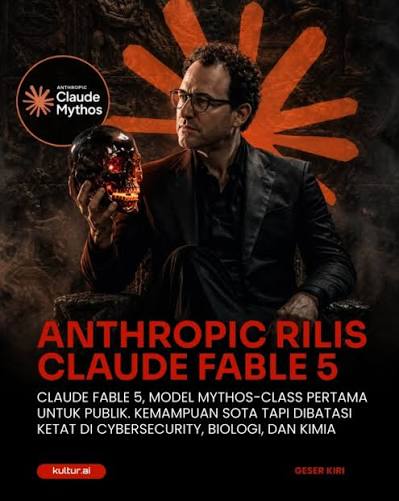 Anthropic Rilis Claude Opus 5, AI Canggih dengan Kemampuan Hampir Setara Fable 5 dan Harga Lebih Terjangkau