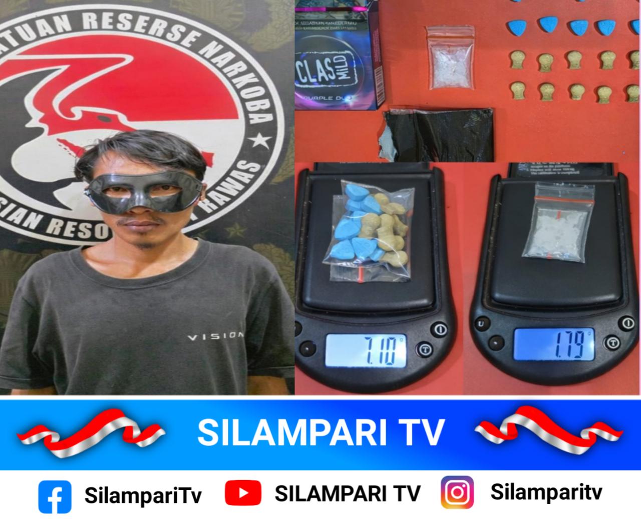 Tak Sadar Pembelinya Polisi, Pengedar Narkoba di Musi Rawas Ditangkap