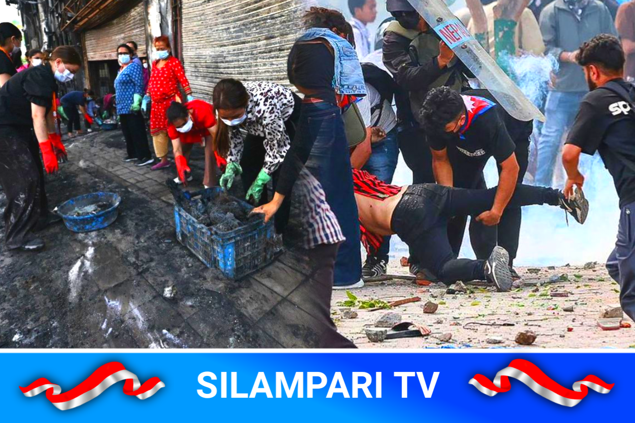 Gen Z Nepal Bersih-bersih Kota Usai Demo Ricuh, Barang Jarahan Dikembalikan.