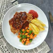 Resep Steak Ayam Saus Lada Hitam ala Restoran, Cocok Untuk Menu Diet