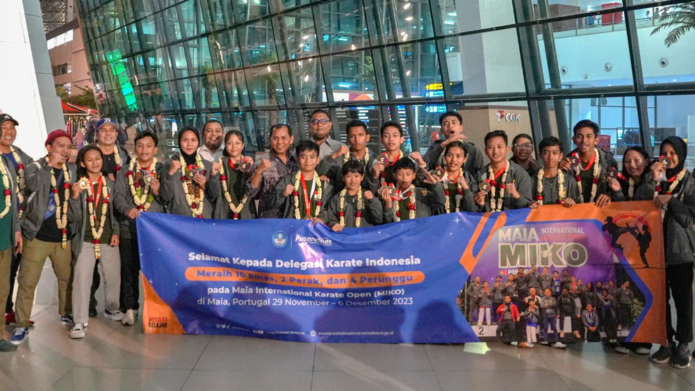 Lomba Karate Internasional di Portugal, Indonesia Berhasil Jadi Juara Umum