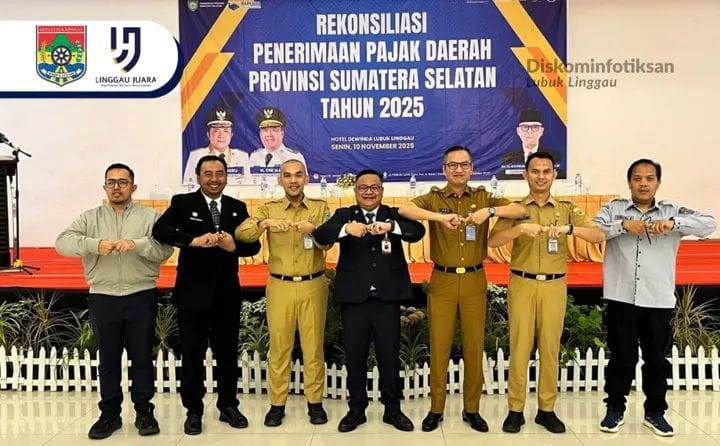 Sekda Lubuk Linggau Buka Rekonsiliasi Penerimaan Pajak Daerah Provinsi Sumatera Selatan