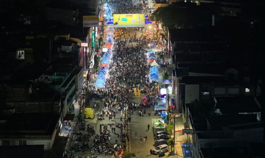 Palembang Hidup dengan CFD & CFN: Warga Antusias, UMKM Ikut Tumbuh