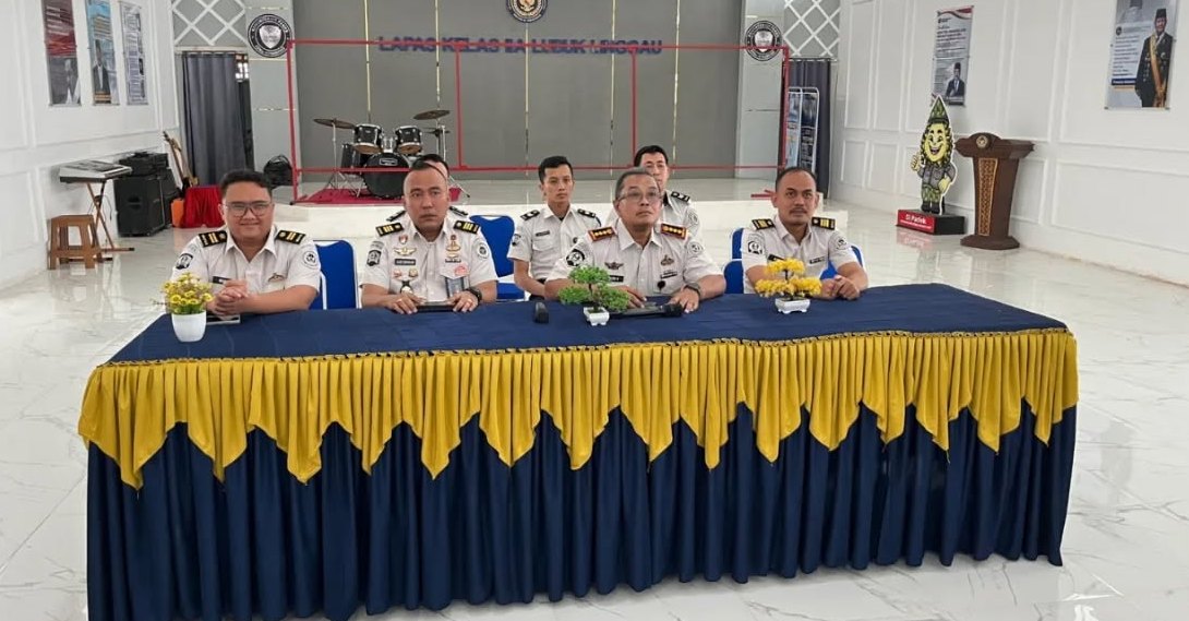 Tingkatkan Kualitas Pembinaan, Lapas Lubuklinggau Ikuti Sosialisasi Case Plan Narapidana