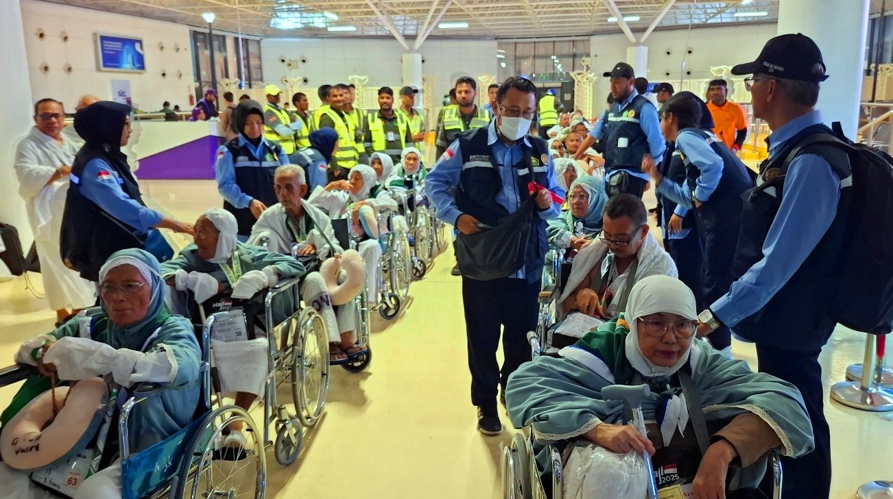 Fasilitas Gratis untuk Jemaah Lansia Disiapkan di Bandara Madinah